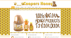 Desktop Screenshot of cooperhoney.com